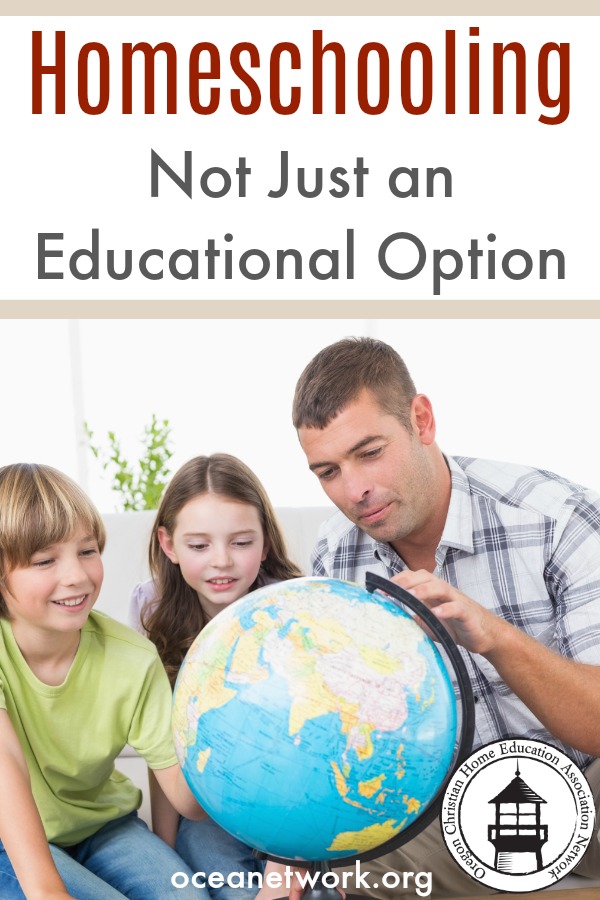 Homeschooling is not just an educational option. It is so much more! 