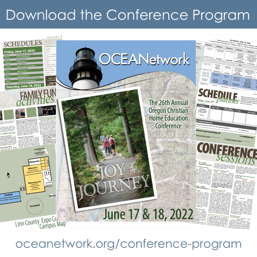2022 Oregon Home Education Conference Program Download